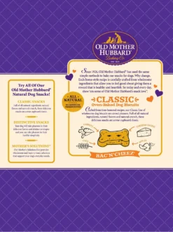 Old Mother Hubbard Crunchy Classic Natural BacNCheez Biscuits Dog Treats -Blue Boo Pet Care Shop 12078 2