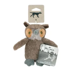 Tall Tails Baby Owl With Squeaker -Blue Boo Pet Care Shop 2020 q4 owl 003 1
