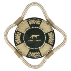 Tall Tails Natural Leather Lifebuoy Tug Toy 4 Tall Tails Natural Leather Lifebuoy Tug Toy -Blue Boo Pet Care Shop 2021 lt life buoy 002