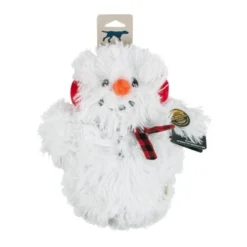 Tall Tails Real Feel Fluffy Snowman With Squeaker Dog Toy -Blue Boo Pet Care Shop 2022 tr xm snowman 001