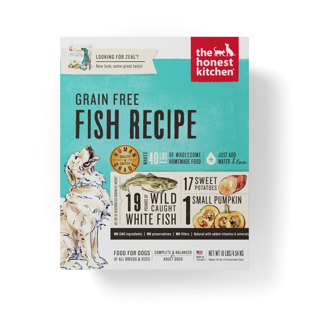 The Honest Kitchen Grain Free Fish Recipe Dehydrated Dog Food 2 The Honest Kitchen Grain Free Fish Recipe Dehydrated Dog Food - Image 2