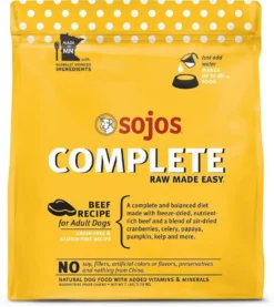 Sojos Complete Beef Dog Food Mix