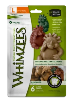 Whimzees Hedgehog Dental Chew Dog Treats