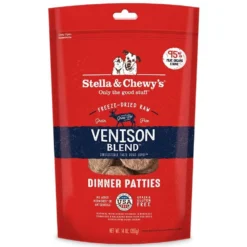 Stella & Chewy's Venison Blend Dinner Patties Freeze Dried Dog Food