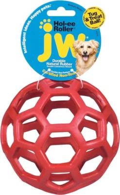JW Pet Hol-ee Roller Dog Toy -Blue Boo Pet Care Shop 33985 1450212956
