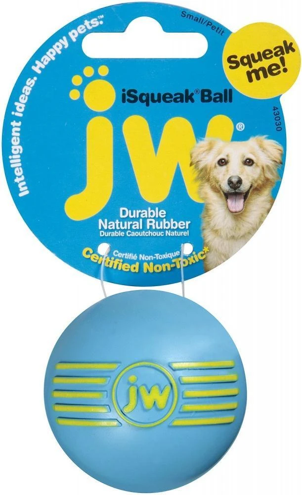 JW Pet ISqueak Ball Dog Toy 2 JW Pet ISqueak Ball Dog Toy - Image 2