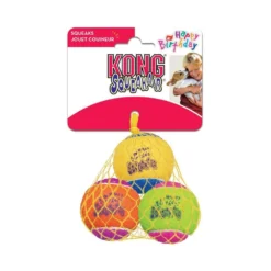 KONG AirDog Squeakair Birthday Balls Dog Toy -Blue Boo Pet Care Shop 33993 1568390681