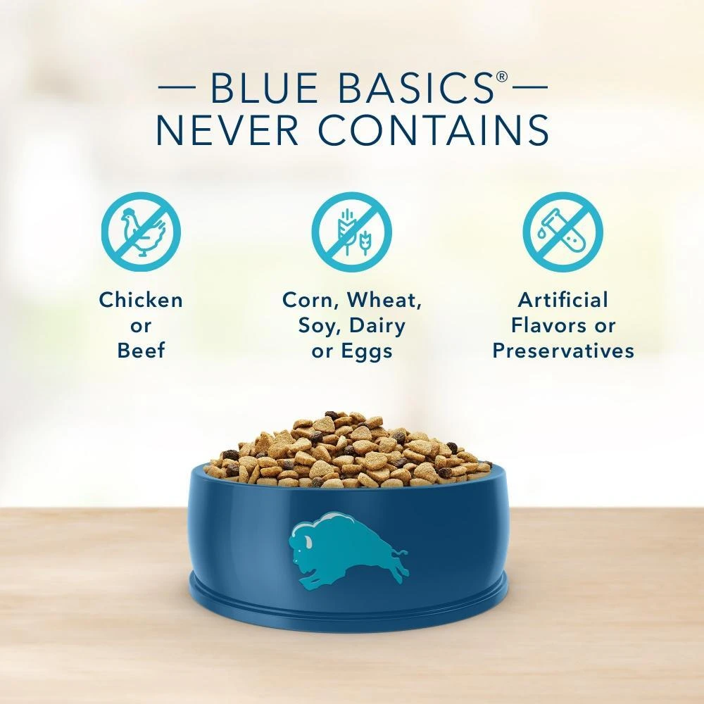 Blue Buffalo Basics Grain Free Adult Salmon & Potato Recipe Dry Dog Food 7 Blue Buffalo Basics Grain Free Adult Salmon & Potato Recipe Dry Dog Food - Image 7