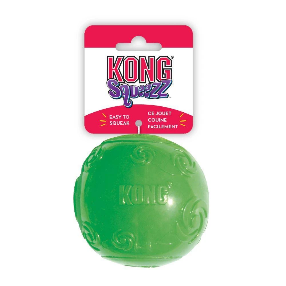 KONG Squeezz Ball Dog Toy 2 KONG Squeezz Ball Dog Toy - Image 2
