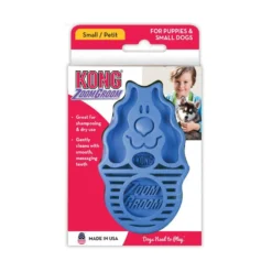KONG ZoomGroom Brush For Dogs & Puppies -Blue Boo Pet Care Shop 37992 1568388662