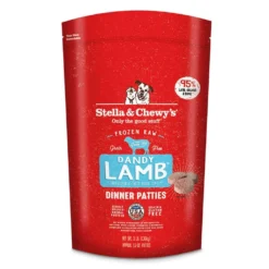 Stella & Chewy's Frozen Raw Dandy Lamb Patties For Dogs