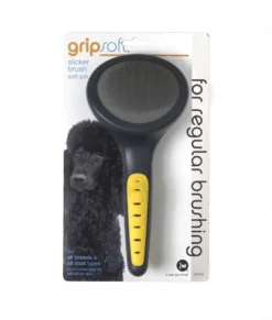JW Pet Gripsoft Slicker Brush -Blue Boo Pet Care Shop 40723 1498860020