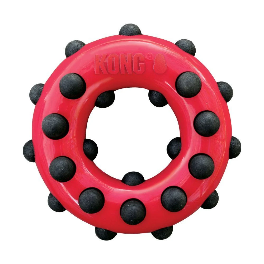 KONG Dotz Circle Dog Toy 1 KONG Dotz Circle Dog Toy