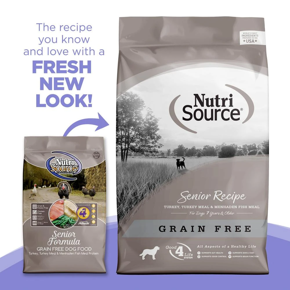 NutriSource® Grain Free Senior Recipe Dry Dog Food 2 NutriSource® Grain Free Senior Recipe Dry Dog Food - Image 2