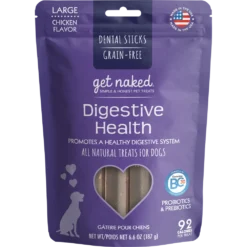 Get Naked® Digestive Health Dental Dog Chew Sticks -Blue Boo Pet Care Shop 41904 1523299848