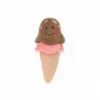ZippyPaws NomNomz Plush Ice Cream Dog Toy