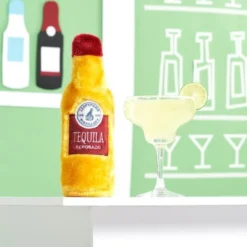 ZippyPaws Happy Hour Crusherz Tequila Plush Dog Toy -Blue Boo Pet Care Shop 42990 1551210697