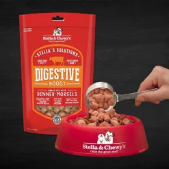 Stella & Chewy's Stella's Solutions Grain Free Digestive Boost Grass Fed Beef Dinner Morsels Freeze-Dried Raw Dog Food -Blue Boo Pet Care Shop 43401 1560967859