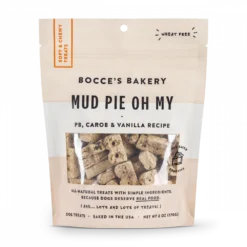 Bocce's Bakery Every Day Mud Pie Oh My Soft & Chewy Dog Treats