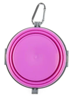 Loving Pets Pink Bella Travel Bowl -Blue Boo Pet Care Shop 43580 1564760510