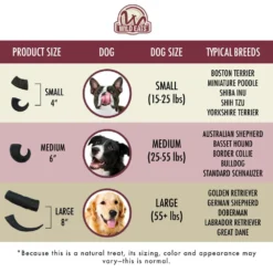 Wild Eats Water Buffalo Horn Dog Chew -Blue Boo Pet Care Shop 43616 1565796224