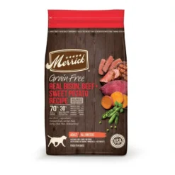Merrick Grain Free Bison, Beef And Sweet Potato Dry Dog Food