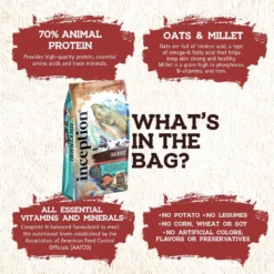 Inception Fish Recipe Dry Dog Food -Blue Boo Pet Care Shop 43888 1576790553