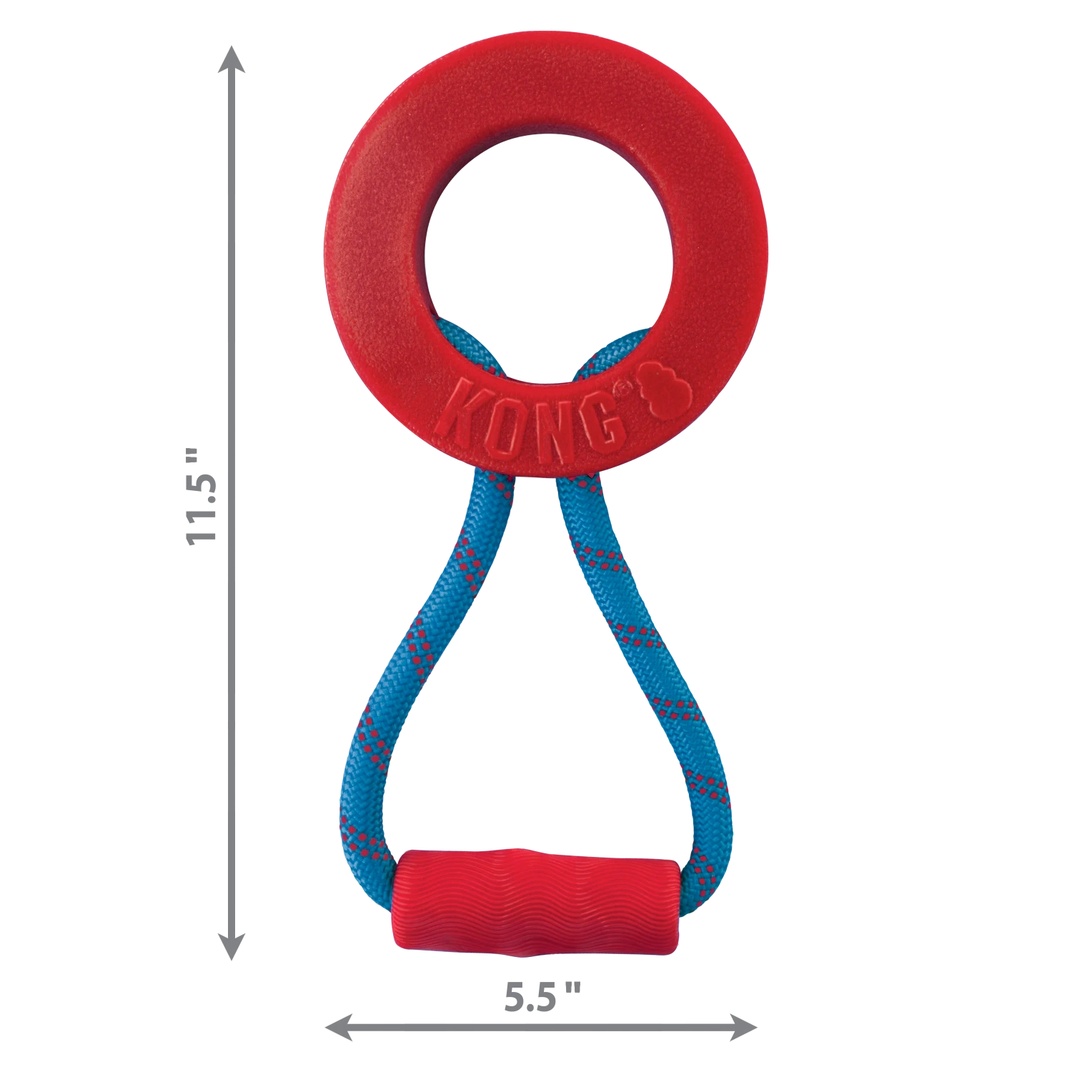KONG Jaxx Brights Tug W/Ring 4 KONG Jaxx Brights Tug W/Ring - Image 4