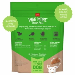 Cloud Star Wag More Bark Less Jerky: Chicken & Sweet Potato Dog Treats -Blue Boo Pet Care Shop 693804191113 Back 650x650 1