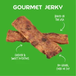Cloud Star Wag More Bark Less Jerky: Chicken & Sweet Potato Dog Treats -Blue Boo Pet Care Shop 693804191113 PT03 650x650 1