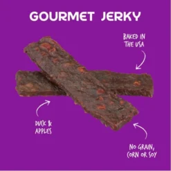 Cloud Star Wag More Bark Less Jerky: Duck & Apple Dog Treats -Blue Boo Pet Care Shop 693804191137 PT03 650x650 1