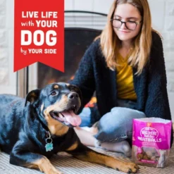 Cloud Star Wag More Bark Less Meatballs: Lamb Dog Treats 15 Cloud Star Wag More Bark Less Meatballs: Lamb Dog Treats -Blue Boo Pet Care Shop 693804191199 PT09 1 650x650 1