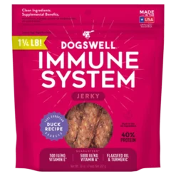 DOGSWELL® Immune System Jerky Treats, Duck Recipe