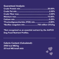 Get Naked® Digestive Health Dental Dog Chew Sticks -Blue Boo Pet Care Shop 700415 Digestive Small Chicken GA CAL