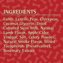 Zignature Soft Moist Dog Treats Lamb Formula -Blue Boo Pet Care Shop 8 Zignature SoftTreats Lamb Ingredients 768x768 1