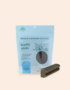 Bocce's Bakery Brushy Sticks Dental Bars -Blue Boo Pet Care Shop Bocce Beige Template Brushy Sticks Brushy Sticks Large Front 768x960 80f03387 5288 428b bd92 0f8486a081fe
