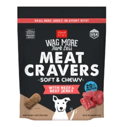 Cloud Star Wag More Bark Less Meat Cravers Soft & Chewy Beef