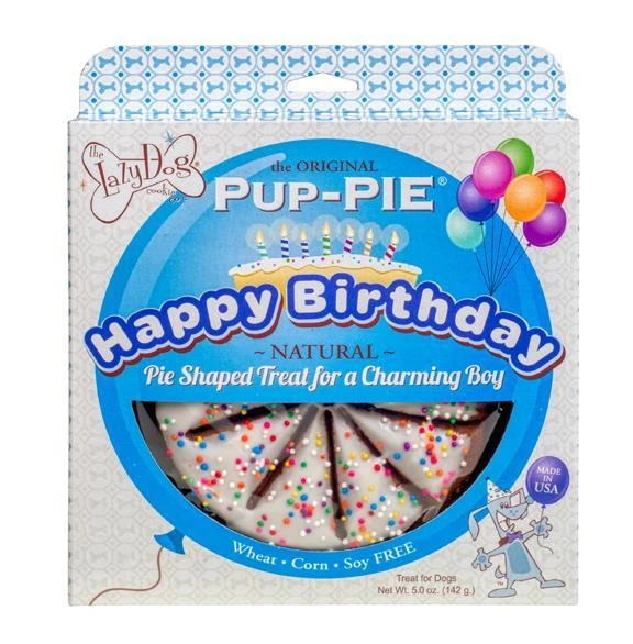 The Lazy Dog Cookie Co Happy Birthday For A Charming Boy Pup-PIE 1 The Lazy Dog Cookie Co Happy Birthday For A Charming Boy Pup-PIE
