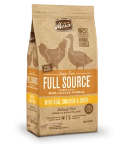 Merrick Full Source Grain Free Raw-Coated Kibble With Real Chicken & Duck Dry Dog Food