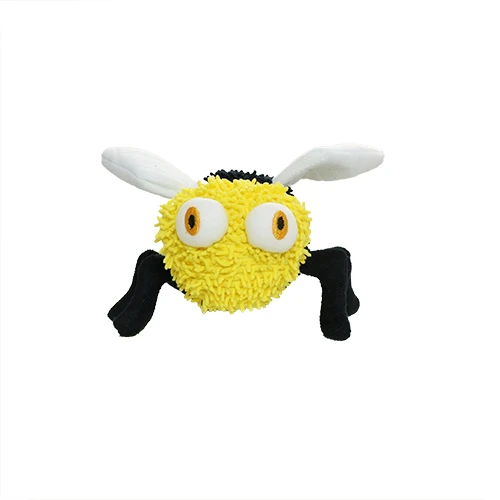 Mighty® Microfiber Ball Medium Bee Dog Toy 1 Mighty® Microfiber Ball Medium Bee Dog Toy