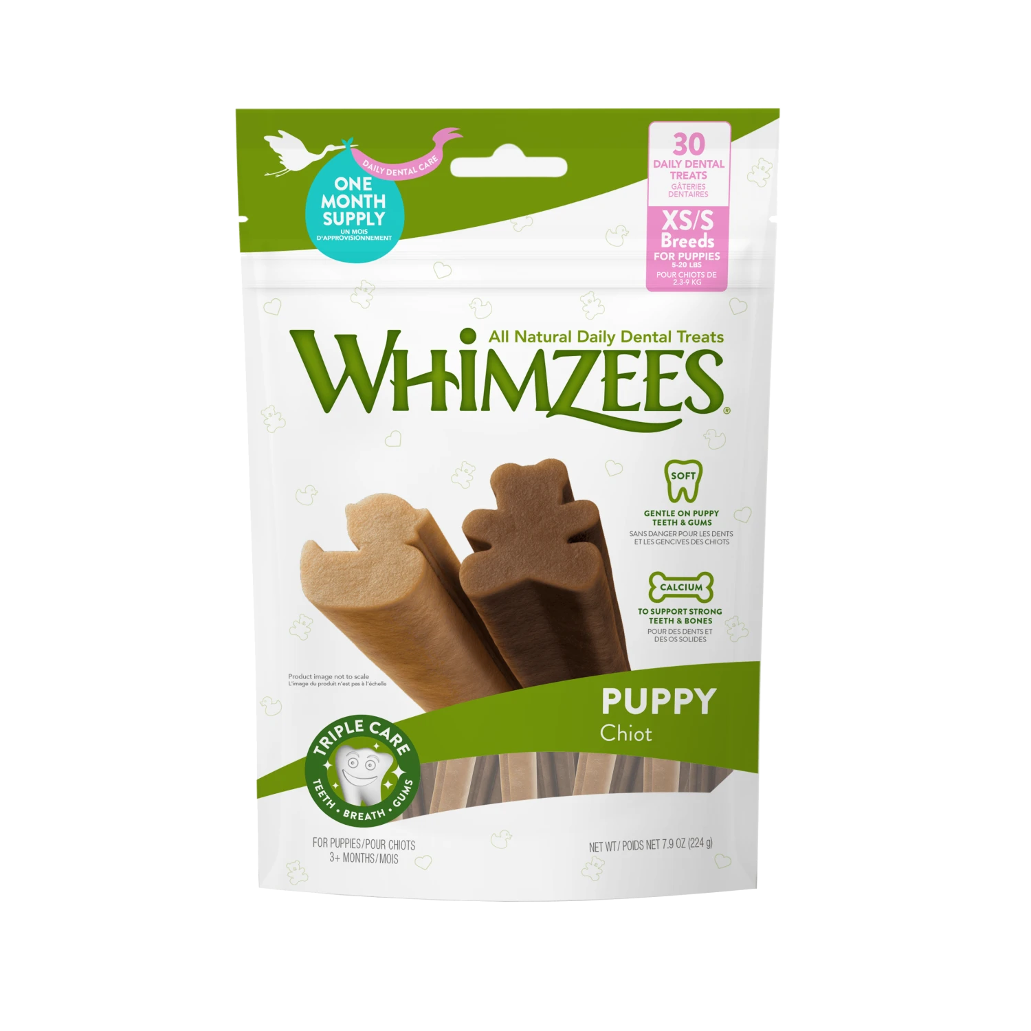 WHIMZEES® Puppy Dental Dog Treats 1 WHIMZEES® Puppy Dental Dog Treats