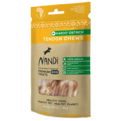Nandi Karoo Ostrich Tendon Chews Dog Treats