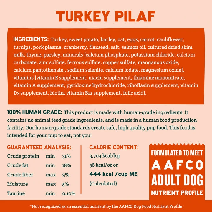 A Pup Above Turkey Pilaf Whole Food Cubies 6 A Pup Above Turkey Pilaf Whole Food Cubies - Image 6