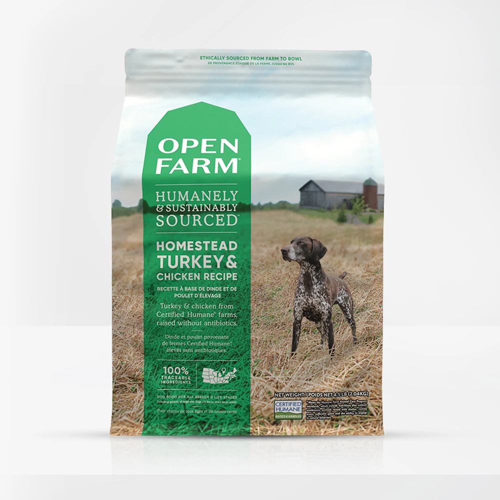 Open Farm Homestead Turkey & Chicken Dry Dog Food 1 Open Farm Homestead Turkey & Chicken Dry Dog Food
