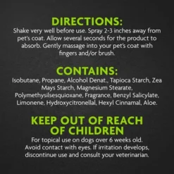 FURminator® Dry Shampoo -Blue Boo Pet Care Shop P93309 Gallery 03 Directions