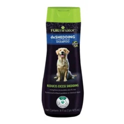 FURMINATOR DESHEDDING ULTRA PREMIUM SHAMPOO -Blue Boo Pet Care Shop P93317 GalleryImages 01 Front