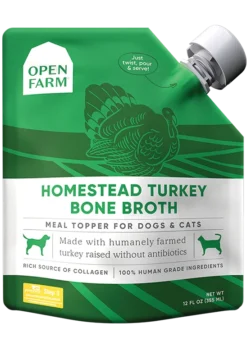 Open Farm Homestead Turkey Bone Broth For Dogs -Blue Boo Pet Care Shop PDP BB TURKEY SINGLE 01 Hero 548x768 crop center 7f134c27 f6e3 4c53 8006 71441ec21a6a