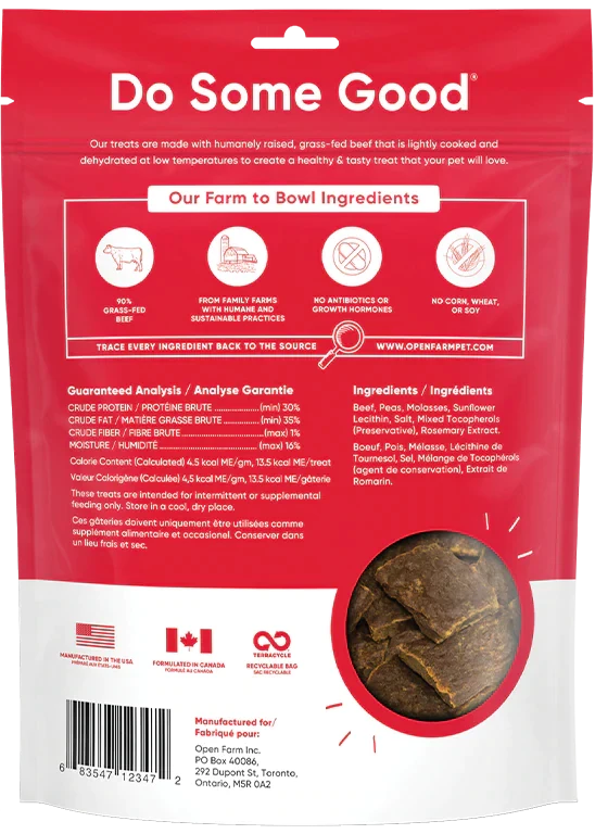 Open Farm Dehydrated Beef Treats 3 Open Farm Dehydrated Beef Treats - Image 3