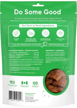 Open Farm Dehydrated Turkey Treats -Blue Boo Pet Care Shop PDP TREATS TURKEY 03 Back 548x768 crop center bdcb62af aed5 4605 ab81 09049af0e570