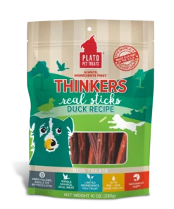 Plato Thinkers Duck Meat Stick Dog Treats